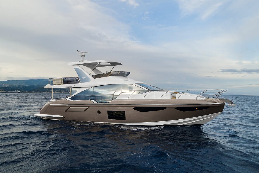 Rotas Comunicação - Náutica – Azimut Yachts confirma o lançamento de versão de iate de luxo de 62 pés