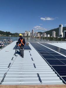 Rotas Comunicação - SUSTENTABILIDADE – Marina Itajaí investe em sustentabilidade com painéis solares