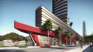 Iates de luxo inspiram a carenagem da fachada do Maior Residencial da América Latina