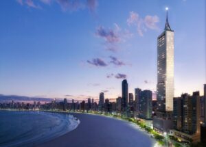 Rotas Comunicação - NEGÓCIOS – Com 9 dos 10 edifícios mais altos do país, Dubai brasileira é referência em turismo imobiliário