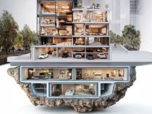 Bunker de luxo: conheça projeto de complexo residencial subterrâneo de R$ 1,8 bilhão
