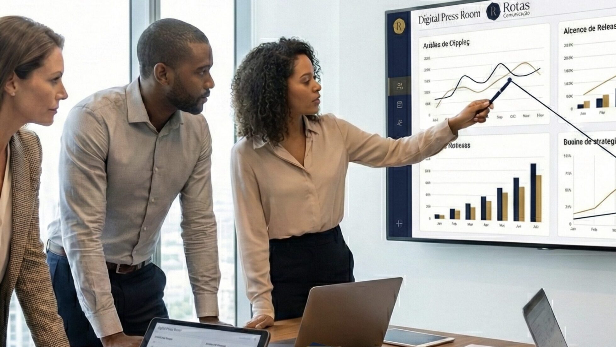 Rotas Comunicação - Métricas e análise de resultados